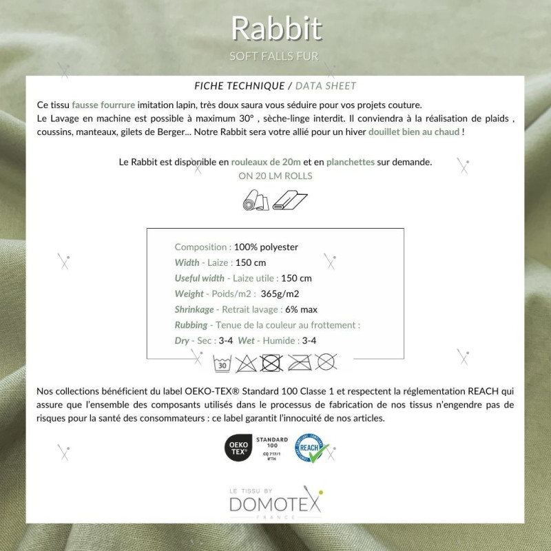 Bedruckter Rabbit Kamel